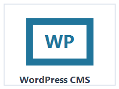 WordPress technology icon